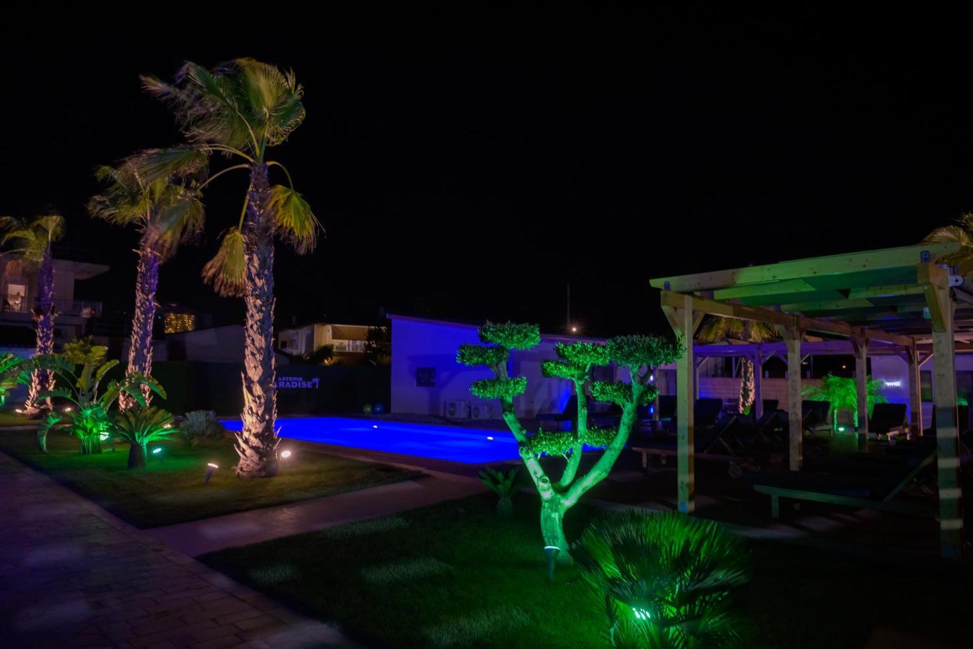 Paradise Apartments Artemida Buitenkant foto