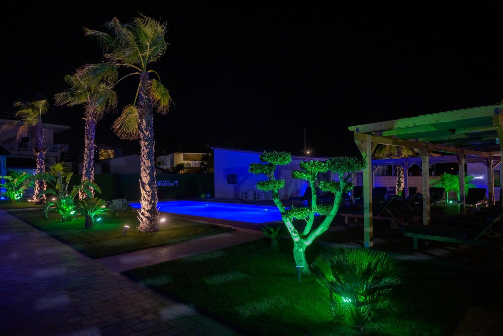 Paradise Apartments Artemida Buitenkant foto