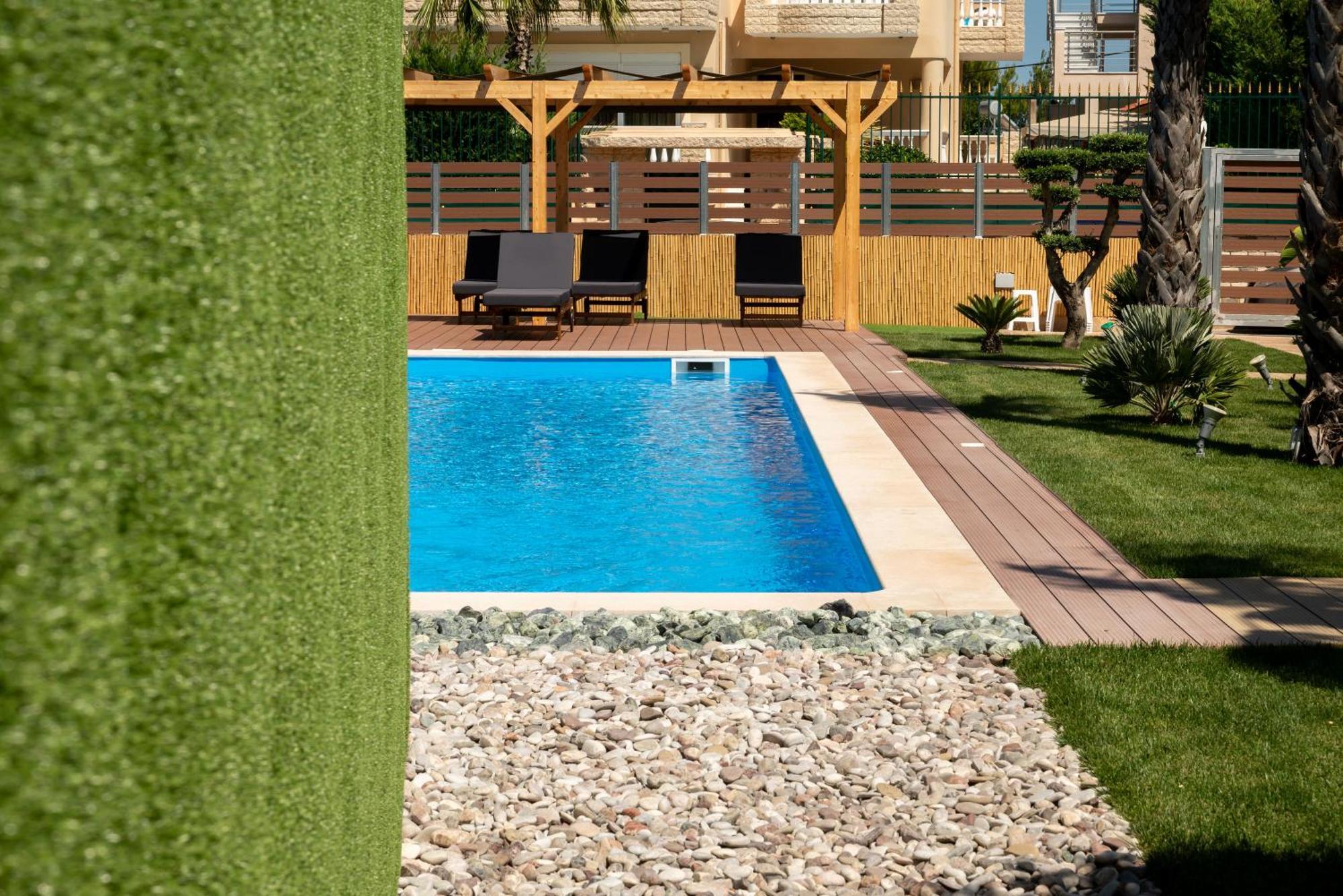 Paradise Apartments Artemida Buitenkant foto