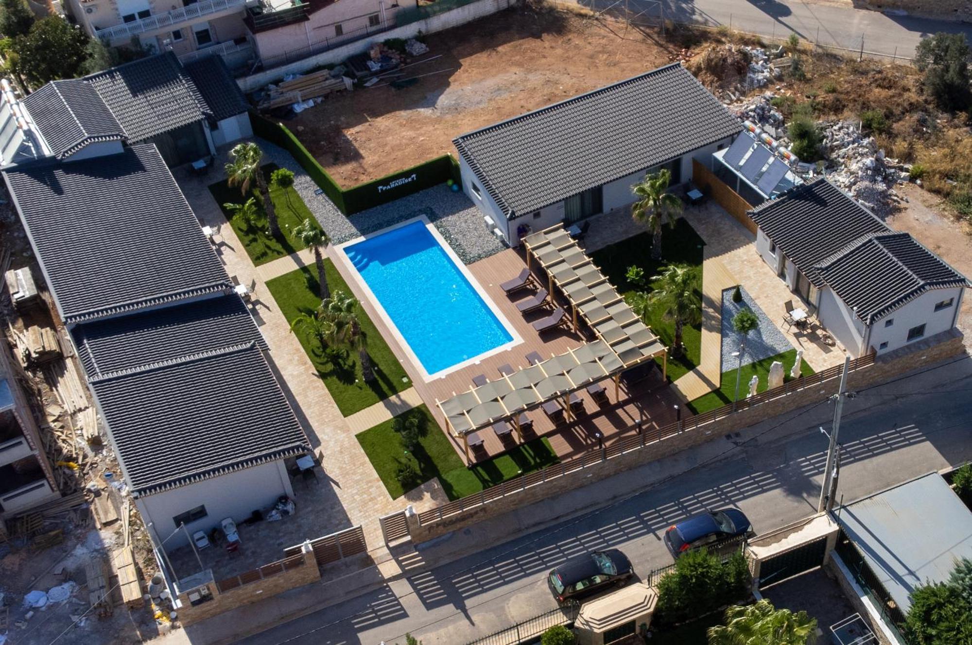 Paradise Apartments Artemida Buitenkant foto
